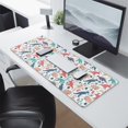 thumbnail image 2 of Long Mouse Pads for Desk,Colorful Cartoon Dinosaurs Fossils Desk Mats on Top Of Desks, Desk Mouse Pad Extra Large with 3mm Non-Slip Base and Stitched Edge for Gaming,Work,Home 31.5"x11.8", 2 of 5