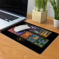thumbnail image 4 of WIRESTER 13.77x10.23 in Super Size Rectangle Mouse Pad, Non-Slip X-Large Mouse Pad for Home, Office, and Gaming Desk - The Tarot (Style 2), 4 of 5