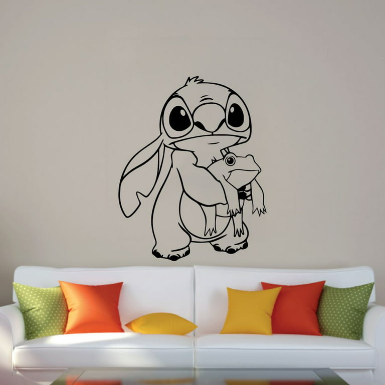 Wall Palz Disney Lilo and Stitch Wall Decals - Stitch Wall Stickers with 3D  Augmented Reality Interaction - 25 Lilo & Stitch Bedroom Decor - Disney  Wall Decor 