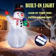 thumbnail image 4 of 12FT Giant Christmas Inflatables Snowman Outdoor Decorations, Blow Up Snowman Yard Decorations with Built-in LED Lights, Waterproof Holiday Decor for Yard Garden Patio Lawn, 4 of 6