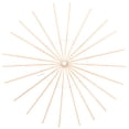 thumbnail image 3 of 2Pack Oiled Paper Umbrella Support Wooden for Home and Themed Events, 3 of 9