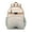 Beige-16, variant on Underwater Students Backpack, Nautical Marine Life Ocean Tropical Sea Abstract Mystical Funny Pattern