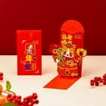 thumbnail image 5 of Pekkaxy Year of the Dragon Red Envelope, 3D Paper Design for Money Gifting, Family Gatherings Holiday Party Tradition, 5 of 9