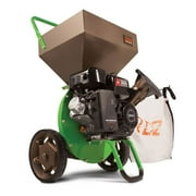 Earthquake 30520 Tazz Viper 212cc Gas Wood Chipper Shredder Mulch Bag, Green