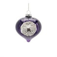 thumbnail image 4 of Melrose Purple Glass Reflector Ornaments  Set of 12, 4 of 4