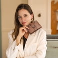 thumbnail image 2 of Billetera CLUCI pequeña de piel plegable para mujer con monedero, 2 of 8