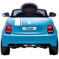 thumbnail image 4 of Carrito Montable Prinsel 2231 Eléctrico Fiat 500 V6 Azul, 4 of 4