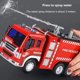 thumbnail image 4 of Camión de bomberos de juguete para niños, música eléctrica, prensa LED, rociador de agua, fuego, escalera aérea, camión, coche, juguetes educativos para niños, regalo, 4 of 4