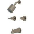 thumbnail image 1 of Kingston Brass NuvoFusion KBX8148NDL Two Handle Tub & Shower Faucet, 1 of 1