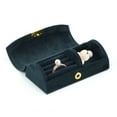 thumbnail image 2 of Joyero arqueado de alta gama, bolsa de almacenamiento de joyería portátil de viaje, caja de almacenamiento de joyería para pendientes y pulseras, 2 of 8