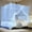 Blue, variant on 4 Corners Mosquito Net for Mosquiteros para Camas Bed Canopies Netting Bed Drapes Rectangular Mosquito Mesh for Camping Home Outdoor Travel