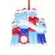 thumbnail image 1 of Adornos de nombre de árbol de Navidad Muñeco de nieve Decoración colgante Nombres y saludos de brico Abanopi Adornos Para Arbol De Navidad, 1 of 7
