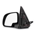thumbnail image 3 of For GMC Sierra 1500/2500 1999 2000 2001 2002 Door Mirror Driver Side | Power Glass | Heated | Manual Folding | With Puddle Light | Painted Cover | 6-Wire | For GM1320252 | 88986367, 88986366, 3 of 8