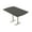 Asian Night w/Silver Base, variant on Arc Rectangle Bistro Height Meeting Table T-Shaped Metal Base 46x72 Bar Table