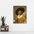 thumbnail image 2 of Hals Militiaman Holding Berkemeyer Merry Drinker Extra Large XL Wall Art Poster Print, 2 of 3