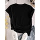 thumbnail image 2 of Women'S Valentine'S Day T-Shirt, Cartoon Girl with Red Heart Print, Casual Crew Neck, Short Sleeve, Camisetas para mujer, lindas camisetas con estampado gráfico, de manga corta, estilo casual, para ve, 2 of 7