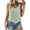 8# Army Green, variant on Linen Tank Tops Womens Scoop Neck Button Down Sleeveless Shirts Vest Top Blue XS