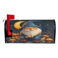 thumbnail image 3 of Ryvnso Mailbox Cover Christmas Gnome Mushroom Magnetic Mailbox Wrap Standard Size 21x18 Inch, 3 of 8