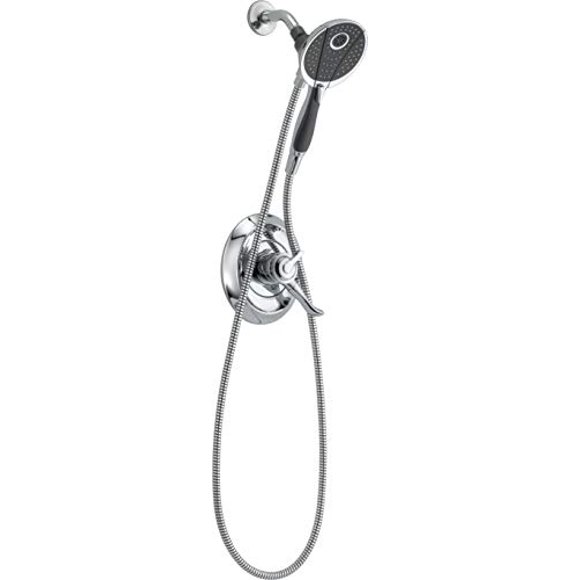 DELTA FAUCET Monitor 17 Series Shower Only with In2ition Two-in-One Shower in Chrome (Valve Included) 172939D-I