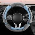 thumbnail image 2 of Rbaofujie Steering Wheel Cover Car Steering Wheel Cover Car Warm Non-slip Handlebar Cover Winter Antifreeze Hand Car Steering Wheel Cover Steering Wheel Covers, 2 of 8