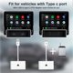 thumbnail image 3 of Adaptador para automóvil USB-C con cable a Carplay inalámbrico para Android Auto (A), 3 of 8