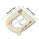 thumbnail image 3 of Asiento de inodoro de cuatro estaciones con mango cálido y lavable Cojín de asiento de inodoro de EVA lavable para el hogar un asiento, 3 of 7