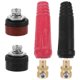 thumbnail image 1 of 1 juego de conectores de soldadura, cable de soldadura, conector de panel, conector rápido de soldadura conveniente, 1 of 7