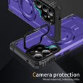 thumbnail image 4 of Dteck for Samsung Galaxy S25 Ultra Case, Fit for MagSafe with Camera Stand, Military Protection Heavy Duty Magnetic Phone Case for S25 Ultra 6.9 Inch,Purple, 4 of 7