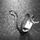 thumbnail image 5 of Anillo de aleación ajustable JShteea con apertura vintage para mujer, 5 of 8