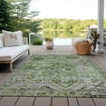 thumbnail image 6 of Addison Rugs Chantille Indoor/Outdoor Traditional Global Aloe Washable Rectangle Rug, 10' x 14', 6 of 6