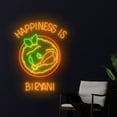 thumbnail image 3 of Handmadetneonsign Happiness Is Biryani Neon Sign, Biryani India Wall Art Decor, India Food Wall Decor, 3 of 4