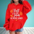 thumbnail image 2 of RMGVDSD Girls Hoodies Sweatshirts Fall Winter Pullover Letter Print Hooded Sweatshirt Long Sleeve Casual Tops for Kids Fashion Hoodie Leisure Sweatshirt 4-5 Years, 2 of 4