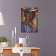 thumbnail image 5 of 16x24 inch Oil Paintings On Canvas Beautiful Cowboy Girl,Room Decor For Woman,Indoor Bedroom,Study,Living Room,Lounge Painting Wall Decoration Art Poster,Retro Cowboy Girl Modern Style Prints, 5 of 6