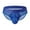 Blue, variant on Dovford Mens Fashion Lace Underwear Pouch Boxer Briefs Breathable Trunks Lingerie Panties