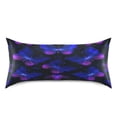 thumbnail image 2 of Satin Pillowcase Home Luxury Envelope Pillowcases Soft And Smooth Neon-Adorned Butterflies, 2 of 6