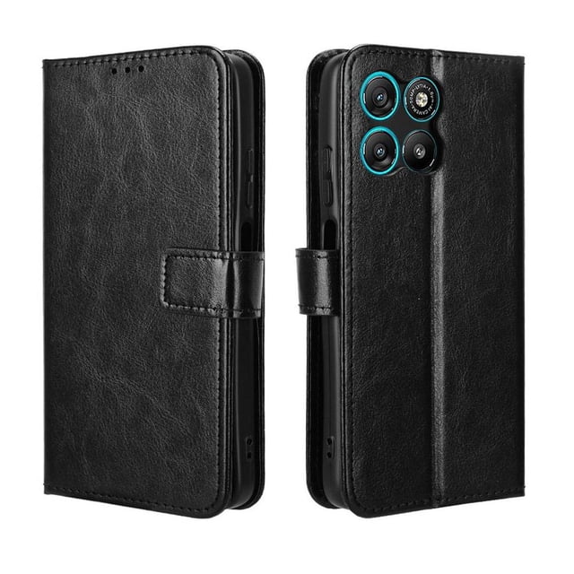Funda tipo libro para Motorola Moto G67 Power 5G, cartera todo‑en‑uno, funda multifuncional con tarjetero y correa de muñeca desmontable