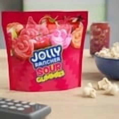 Jolly Rancher Sour Gummies Awesome Reds Assorted Fruit Flavored Candy, Bag 13 oz, 2 Pack