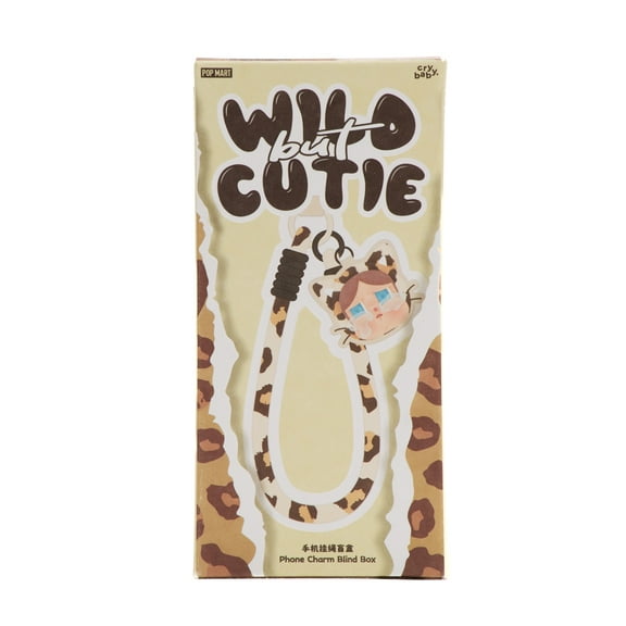 Pop Mart Crybaby Wild but Cutie Series Phone Charm Single Blind Box, from StockX