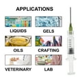 thumbnail image 3 of Kopperko Borosilicate Glass Syringe with Needle, Luer Lock Syringe for Pets, 1ml, 1 Count, 3 of 10
