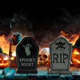 thumbnail image 2 of 2 unids/set decoraciones de mesa de madera para Halloween noche espeluznante lápida espeluznante telón de fondo centros de mesa decoraciones para fiestas, 2 of 5