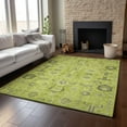 thumbnail image 6 of Addison Rugs Mayfield Washable Traditional Oriental Aloe Rectangle Rug, 10' x 14', 6 of 6