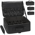 thumbnail image 1 of Cosmetic Case Relavel - Bolsa de maquillaje grande (40 x 28 x 16 cm), color negro, 1 of 8