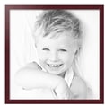 thumbnail image 2 of ArtToFrames 30" x 30" Cherry Picture Frame, 30x30 inch Red MDF Poster Frame (WOM-4333), 2 Pack, 2 of 7