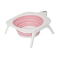 thumbnail image 3 of FEOLGEHLY Slow Feed Collapsible Silicone Dog Bowl, Non Skid Portable Travel Neck Care Pet Feeding Bowl Outdoor Food Water Bowl for Small Dogs and Indoor Cats Travel Pet Supplies, 3 of 6