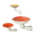 thumbnail image 1 of 3PCS Mushroom Shelf Wall Floating Shelf Decor Shelves for Bedroom, Living Room, Bathroom and More, 1 of 5