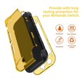 thumbnail image 4 of Étui de Protection pour Switch Lite, Coque Rigide en TPU Antichoc et Antidérapante pour Switch Lite avec Poignées de Pouce Nintendo Switch (Jaune), 4 of 5