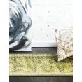 thumbnail image 3 of Unique Loom 3134713 2 x 6 ft. Imperial Bosphorus Runner Rug, Green, 3 of 5