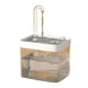 thumbnail image 2 of Fiudx Ofertas y liquidaciones Dispensador de agua de circulación automática Dispensador de agua silencioso Dispensador de agua sin boca mojada Lavabo para perros Productos para mascotas, 2 of 2