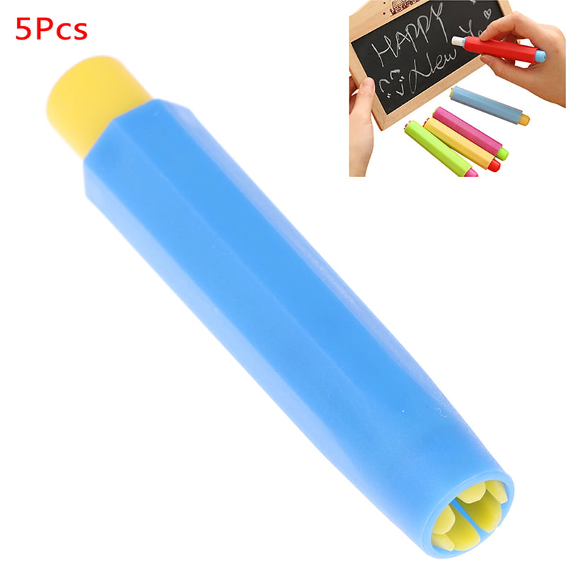 5pcs health non-toxic chalk holder chalk clip clean hold for teaching sta*ac 