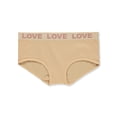 thumbnail image 3 of Sweet N Sassy Girls' 4-Pack Hipster Underwear Color: white/multi Size: 10 - 12, 3 of 5